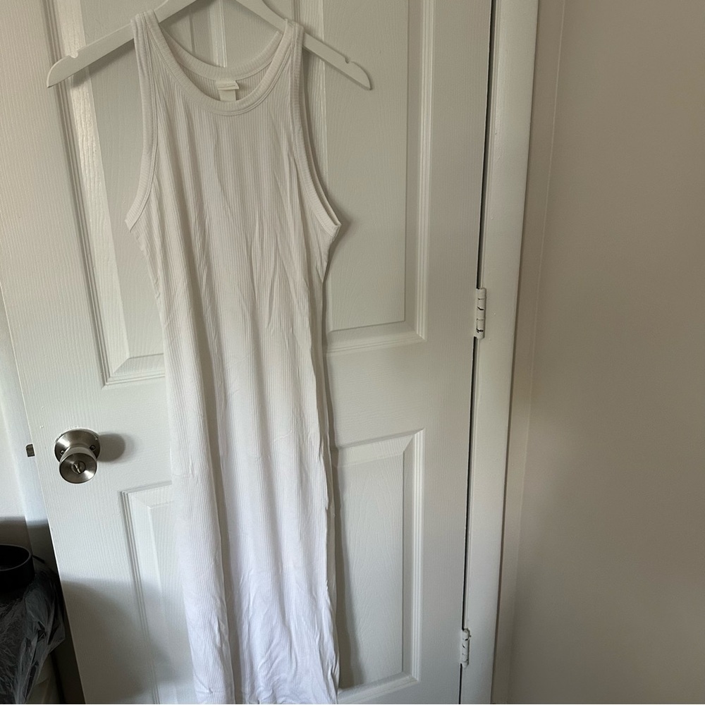 White Midi Dress
